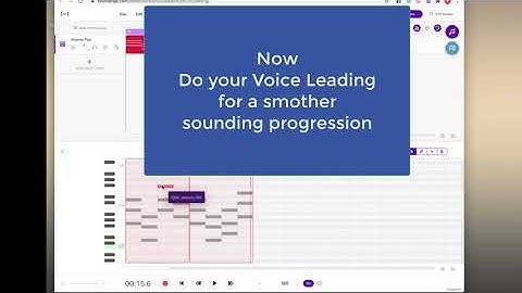 1 - Create Basic Triads and a Bass line in Soundtrap