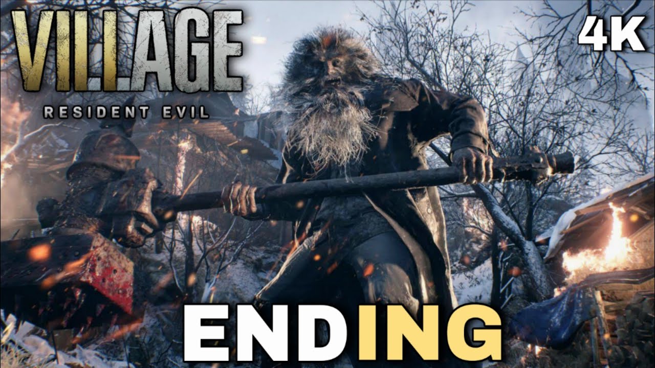 RESIDENT EVIL 8 VILLAGE Gameplay Walkthrough Part 4 - ENDING (RE8) | Village 