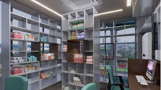 Hospital Interior Design l Aurora Hospital Pharmacy Design