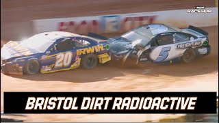 Kyle Larson - "Way to go (Christopher) Bell. Way to go" | NASCAR RACE HUB'S Radioactive Bristol Dirt