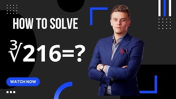 cube root of 216=? | factorization of ∛216 | Basic Mathematics