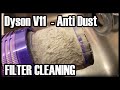 Dyson V11 – How to clean the filter