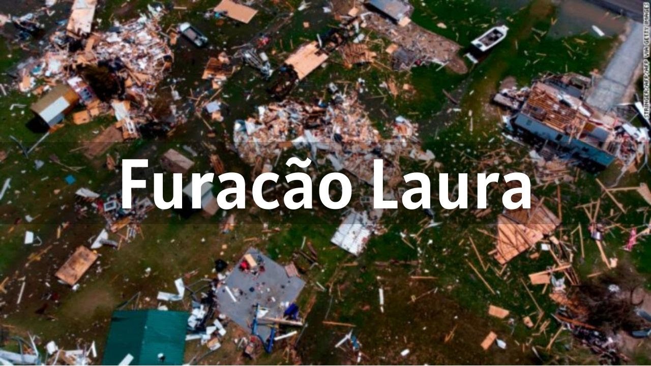 Imagens do Furacão Laura - 2020