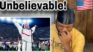 Nigerian Reacts to Star Spangled Banner by Whitney Houston! (EMOTIONAL)