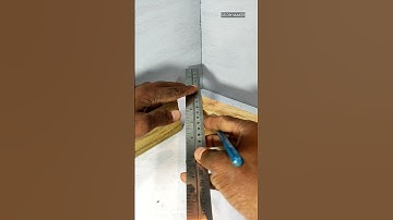 How to cut inside angle || life hack #tips #shorts