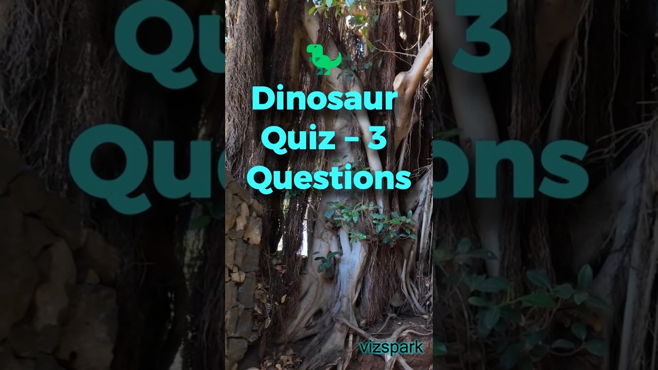 Test your Dinosaur Knowledge! 🦕