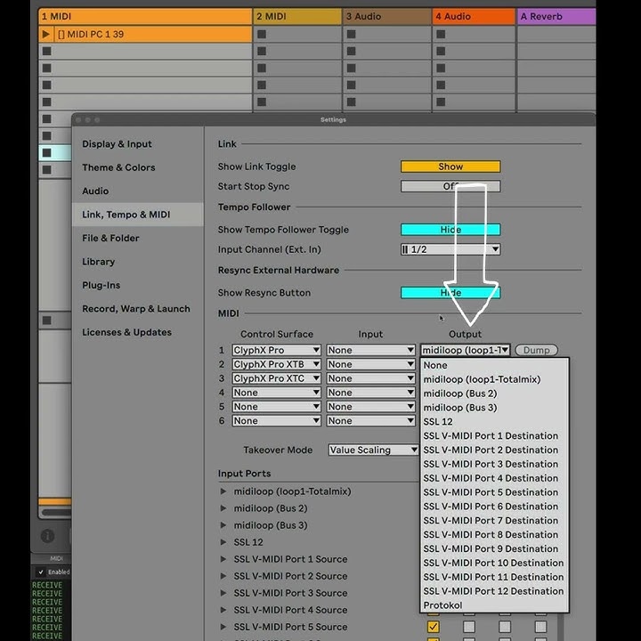 The A - Z of ClyphX Pro - M is for MIDI