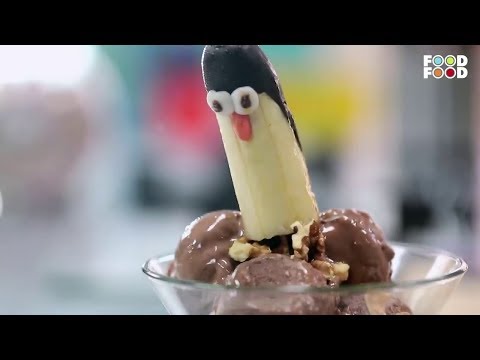 Banana Walnut Chocolate Ice Cream - Mummy Ka Magic - Food Food - Amrita Raichand