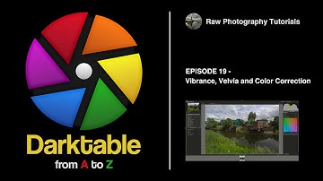 darktable from A to Z: 19 - Vibrance, Velvia and Color Correction