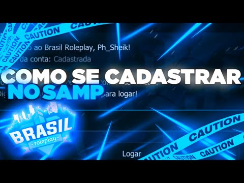 COMO CRIAR UMA SENHA PARA SE CADASTRAR SEM ERRO NO SAMP - BRASIL ROLEPLAY  1, 2 & 3 ANDROID!! 