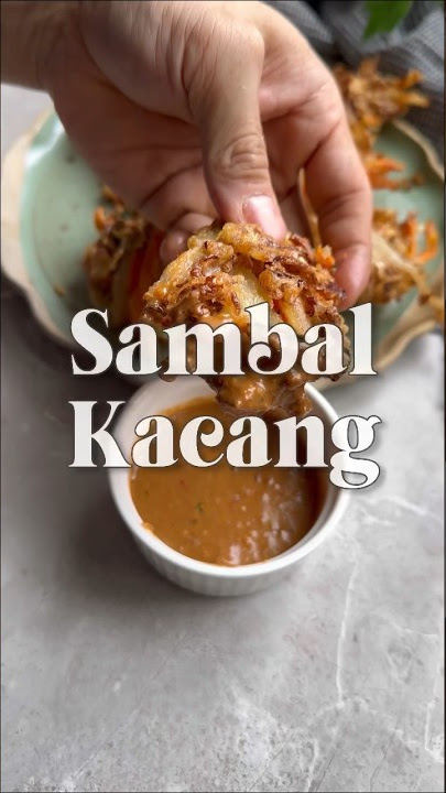 Make Peanut Sauce for fried food🤌🏻#peanutsambal #friedfood #peanuts #peanutsauce