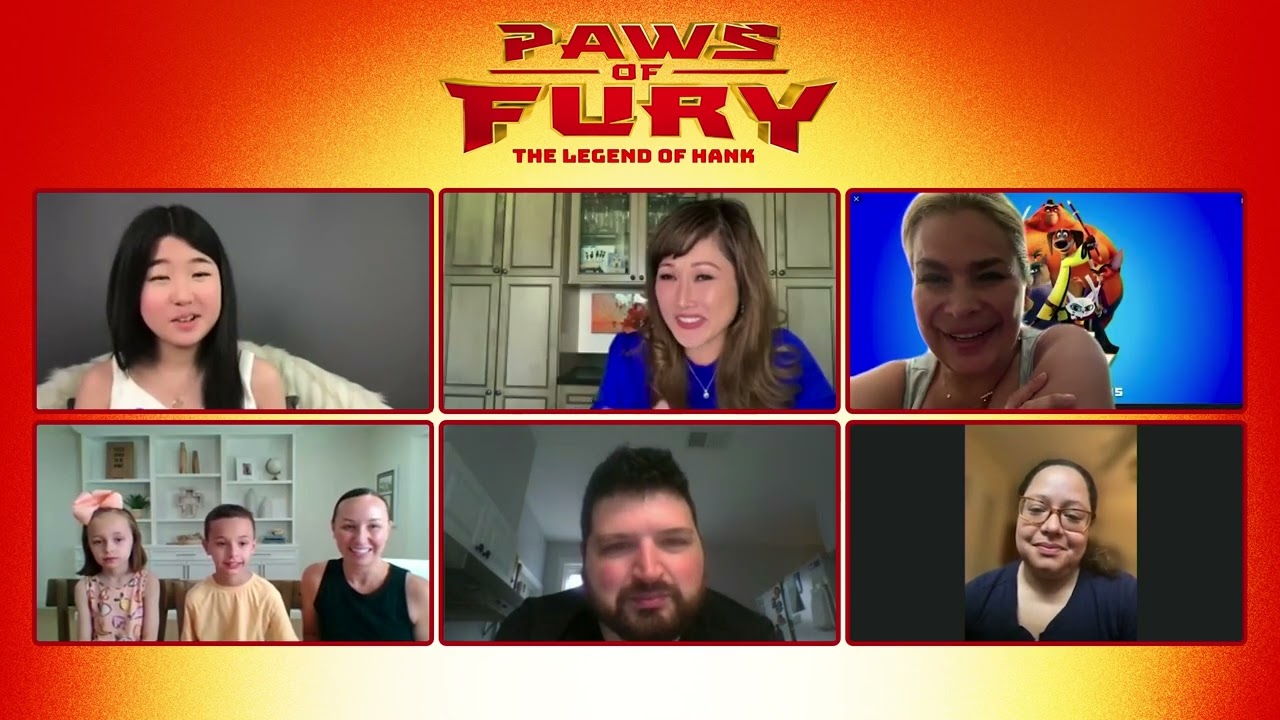 PAWS OF FURY THE LEGEND OF HANK, Interview with CATHY SHIM & KYLIE KUIOKA