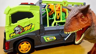 恐竜がのった荷台がバタバタ動く! ワイルドクエスト ライト&サウンド 恐竜輸送トラック screenshot 1
