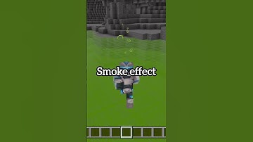 How to make a smoke/fog effect in Minecraft #minecrafttutorial #minecraft #minecraftbuilding