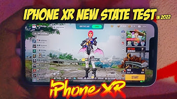 🔥iPhone XR New State Test Gameplay with Handcam in 2022 | Lag?