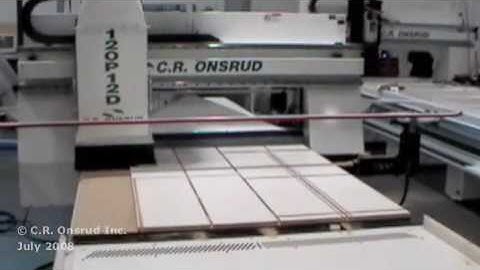 High-Speed Automatic Material Removal System by C.R. Onsrud CNC Routers