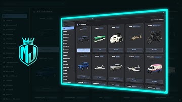 [FREE] Advanced Vehicle 🚗 Spawner Menu | Add-On Support + Admin UI | MJ DEVELOPMENT