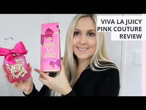 Juicy Couture Viva La Juicy Pink Couture Perfume unboxing and review