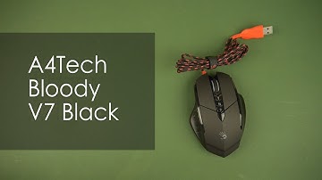 Распаковка A4Tech Bloody V7