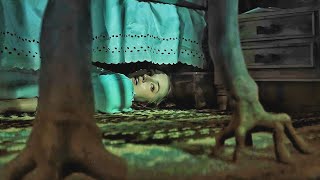 An unexpected secret led aliens to enter the lonely girl's house, and no one helps her, 