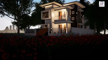 Twinmotion 2019 Animation by using Sketchup _Kerala home design
