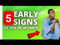 5 signs of hiv in women  how do you know your wife if infected