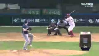 20130611 KIA 김주찬 1타점 3루타 및 득점
