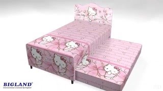 Hello Kitty Magnolia Twin Springbed