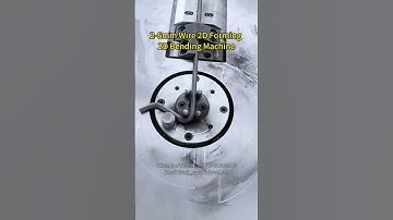 2D Bending Machine of various 2D wire shapes