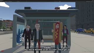 Hot Dogs and Shadow Walkers
