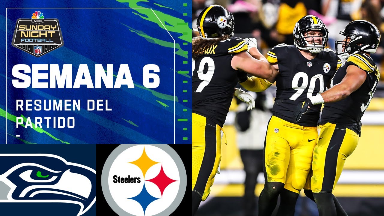 ÉPICO FINAL en el SEAHAWKS vs STEELERS | Semana 6 2021 NFL Game Highlights