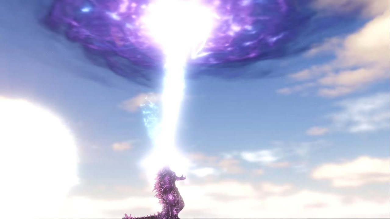 Evolved Godzilla's ultimate moves (Kaiju Multiverse 2.0)