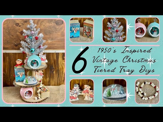 A Little Nostalgia: Vintage Christmas Decorations - The Crazy Craft Lady