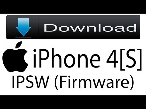 Download iPhone 4[S] Firmware | IPSW (Flash File|iOS) For Update Apple  Device - YouTube