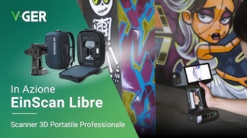 Shining 3D EinScan Libre | Scansioni 3D fotorealistiche dal campo allo studio – V-GER