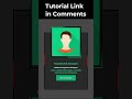 Animated User Profile Card Using HTML &amp; CSS #shorts