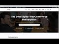 FREE Digital Downloadable Products Selling eCommerce Website with WordPress