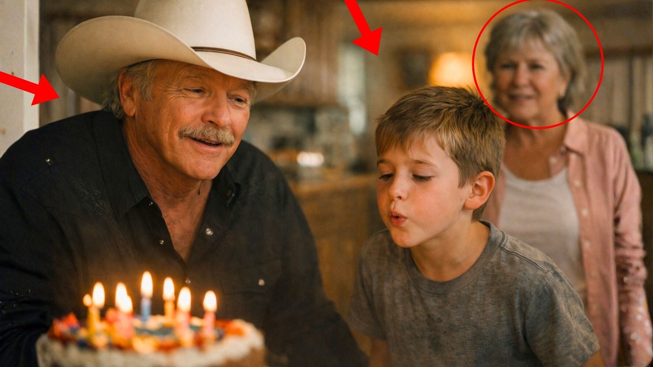The boy wanted a stale cake… Alan Jackson showed up with something BIGGER than any HOPE.