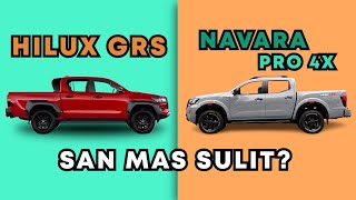 TOYOTA HILUX GRS vs NISSAN NAVARA PRO 4X