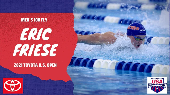 Eric Friese Snares Gold | Mens 100m Fly A Final | ...