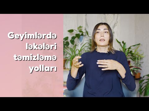 Video: Pambıq Geyimlərdən Tükenmez Kalem Mürekkep Ləkələrini Silməyin 4 Yolu