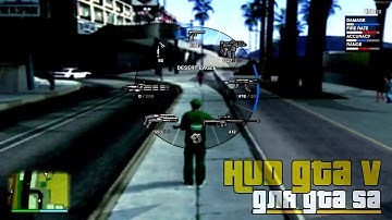 ModPack HUD GTA V для GTA SA | GTA SAMP 0.3.7