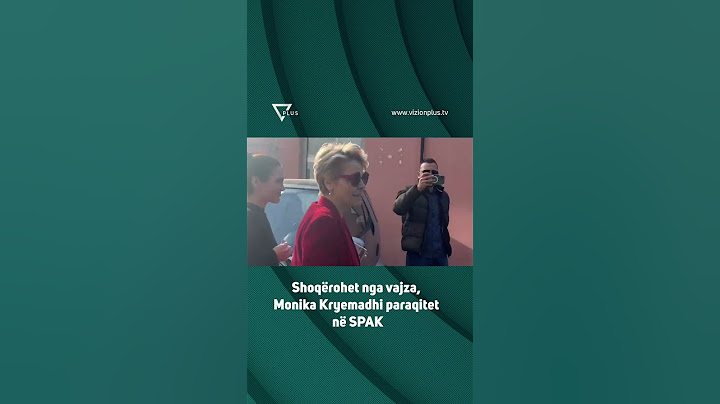 Shoqërohet nga vajza, Monika Kryemadhi paraqitet në SPAK - Vizion Plus