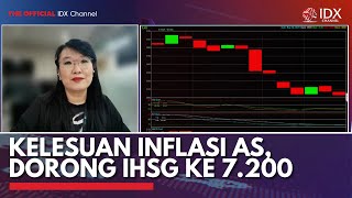Kelesuan Inflasi AS, Dorong IHSG ke 7.200 | IDX CHANNEL