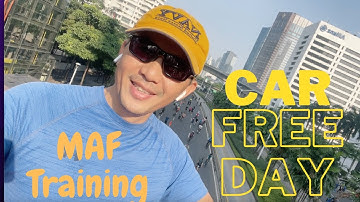 Sudirman Car Free Day - Jakarta. MAF Training di CFD Sudirman.
