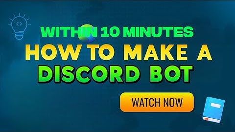 (Part - 1) How To Make A Discord Bot in Mobile | In 5 Minutes | Anant Tutorials