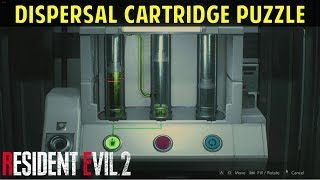 How to Fill Dispersal Cartridge with Solution | Greenhouse Drug Testing Lab Puzzle | Resident Evil 2