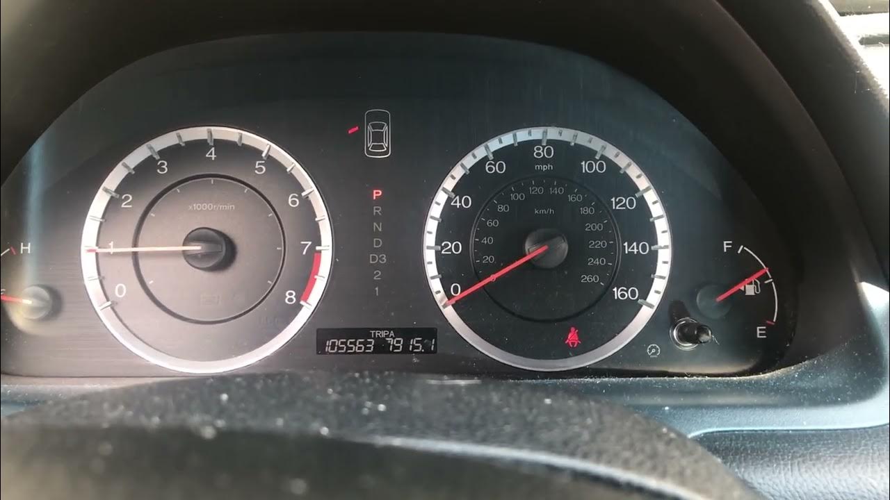 2012 Honda Accord startup and horn - YouTube