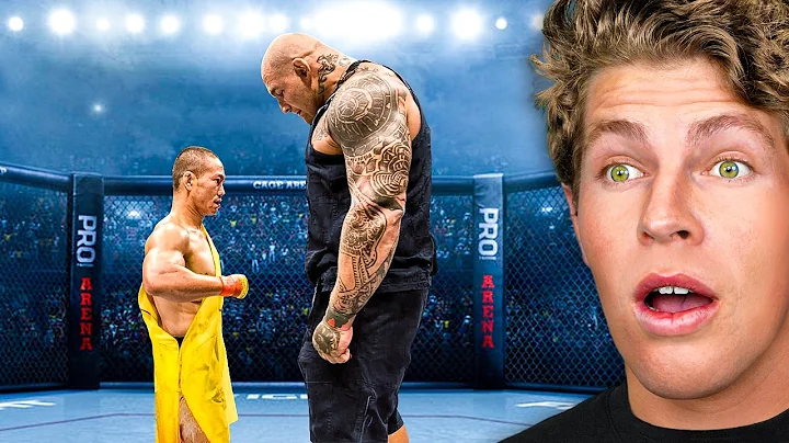 World's Biggest VS Smallest Fighter!