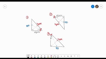 Labeling Right Triangles